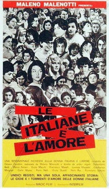 Le italiane e l'amore locandina