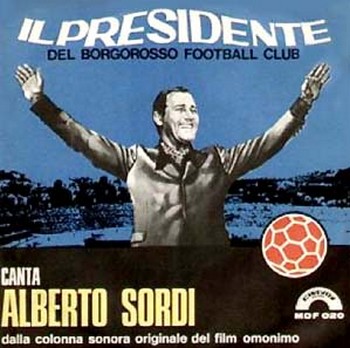 19 Il presidente del Borgorosso Football Club locandina sound